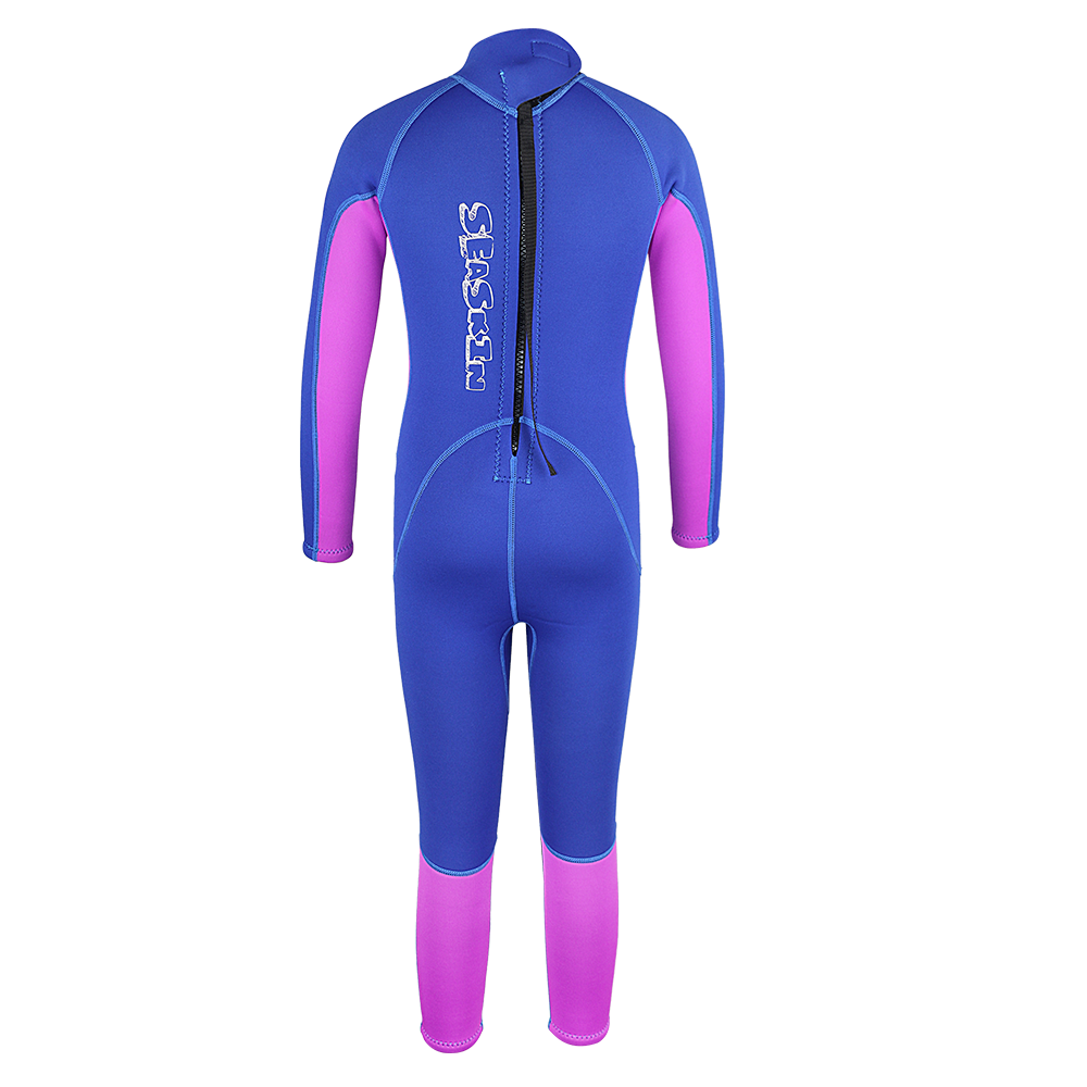 Seaskin Childrens Long Wetsuits para mergulho