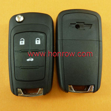 Promotion price chevrolet cruze key chevrolet 3 button remote key blank key chevrolet spark