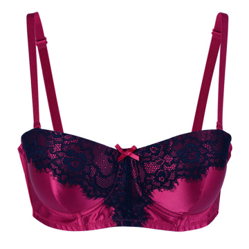 Reggiseno sexy in pizzo a copertura totale vintage da donna RTS