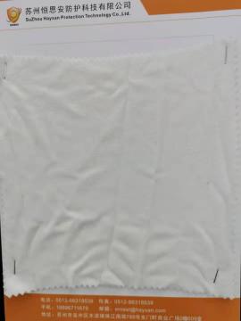 meta aramid knit white or balck fabric 200GSM