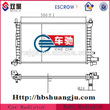 Auto radiator in big quantity
