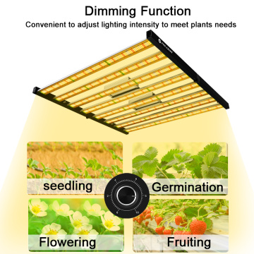 Iluminación de plantas de espectro completo LED 1000W Crece la luz