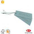 Custom Paper Carment Swing Hang Tag Printing