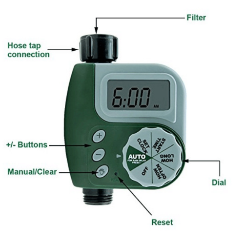 Automatic Water Timer For Irrigation System