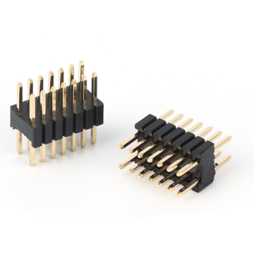 1.27mmX2.54mm double row 180 degree