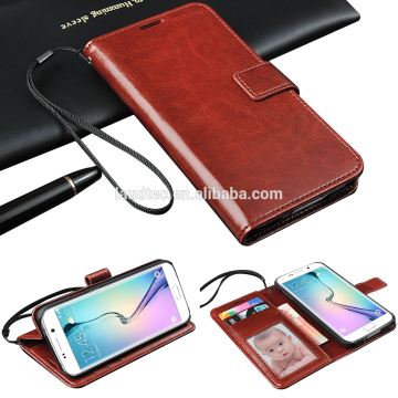 Flip Leather Case For Samsung Galaxy S8, Case For Samsung S8 With Wallet & Photo Frame