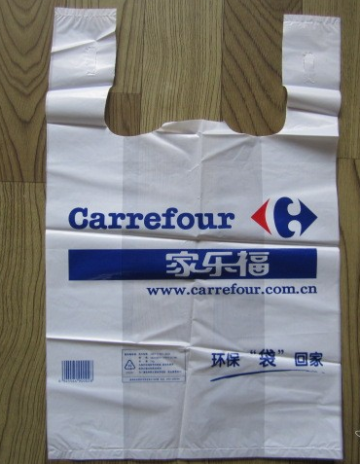 HDPE t-shirt carry bag