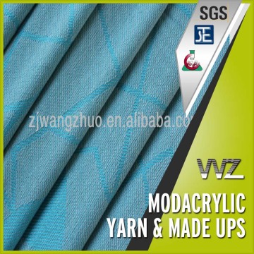 Jacquard Flame Retardant Modacrylic Fabric