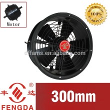 300mm kitchen exhaust fan with wall mount
