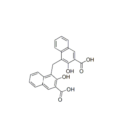 Purezza dell&#39;acido pamoico NLT99% Cas Numero 130-85-8