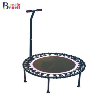 Batut Single Bungee Fitness Trampoline with Handle Bar