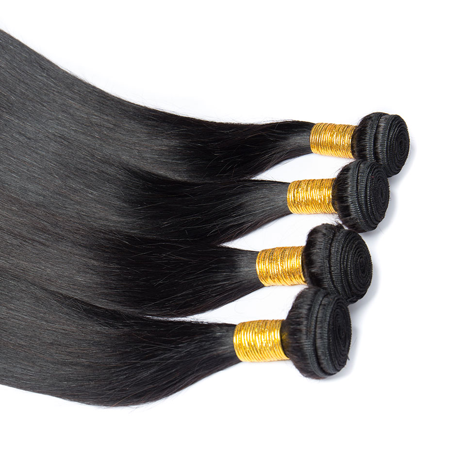 Wholesale brazilian hair 8 inch to 30 inch natural hair color raw virgin straight hair extensions bundles