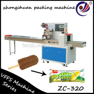 Foshan flow wrap popsicle packaging machine