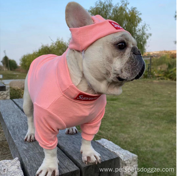 Pet appare french bulldog accessories hats dog clothes