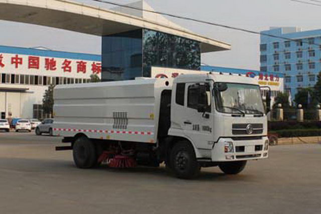 دونغفنغ تيانجين 10.7CBM فراغ الطريق كاسحة شاحنة