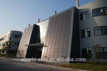 Cheap amorphous silicon solar pv module for BIPV in China