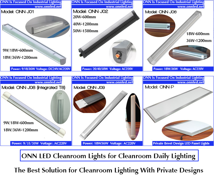 ONN-P Clean Room Led Lighting Fixture / Bevel Edge Design 600x600 LED Panel Light