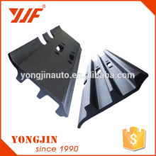 Construction machinery undercarriage track shoes/track pad