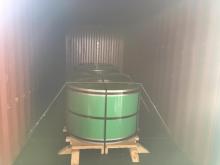 well loaded tinplate coil