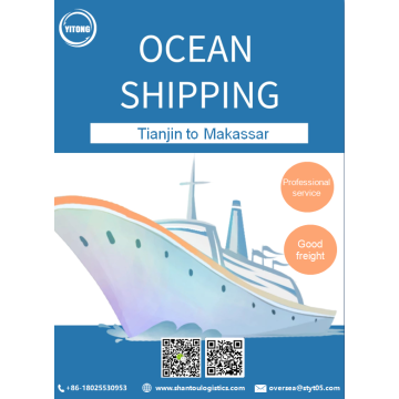 Envío oceánico de Tianjin a Makassar