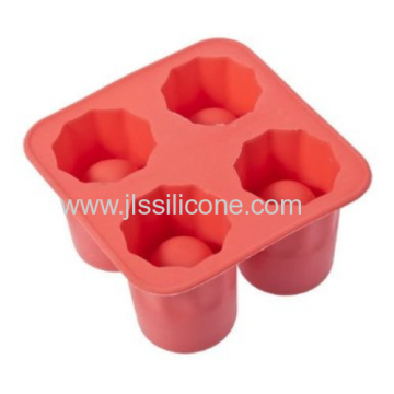 Silicone Ice Cube Shot Glass Freeze?