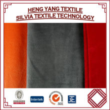 Solid Color Short Brushed Faux Fur Fabric for Shoes and Blanket