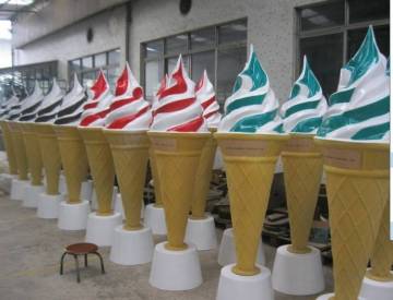 Ice cream cone mould