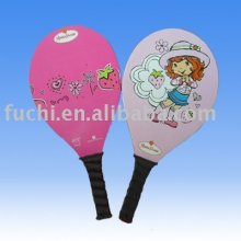 Wood Beach Tennis Racket