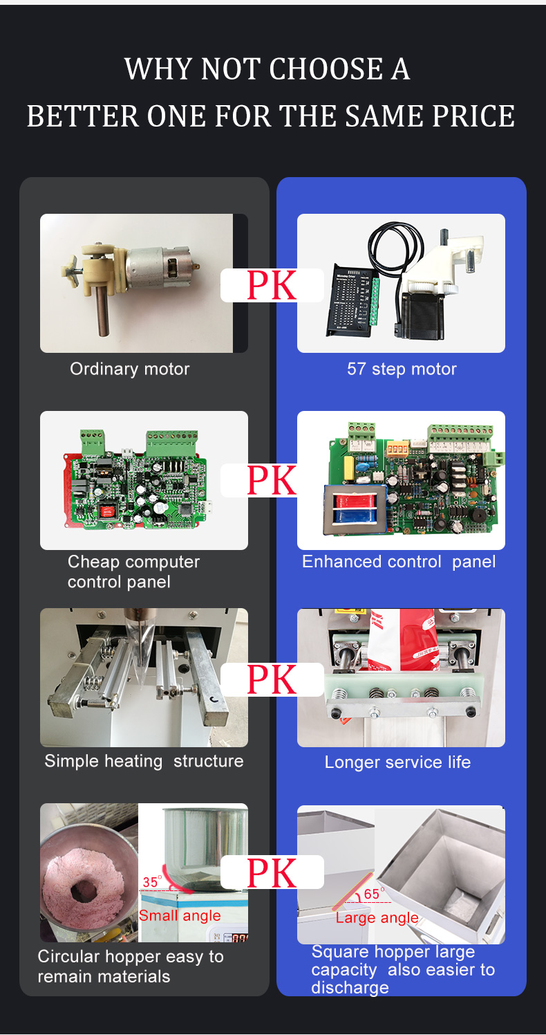 Automatic tea bag spices powder packing machine coffee powderweighing filling machine