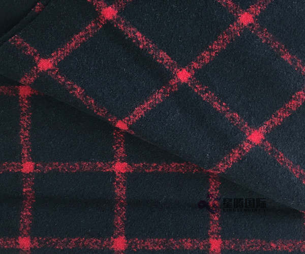 Popular Tartan 650GM Woolen Suit Fabric