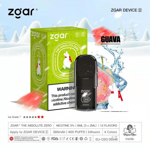 ZGAR 2021 POD DE VAPING DIRECTIVE VENTE HOT