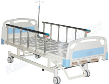 Three Function Manual Hospital Care Bed Medical Bed