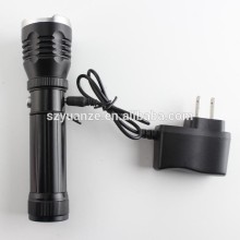 18650 battery and charger led flashlight ,led flashlight torch, led torch light