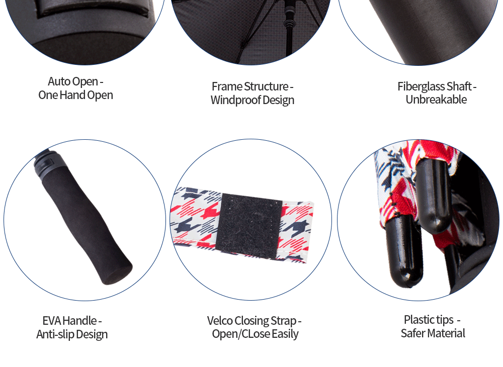 Damenschirm mit Schultergurt ladies umbrella with shoulder strap