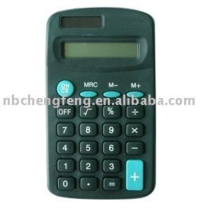 8 digit Electrontic pocket calculator