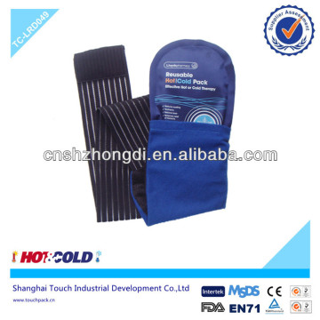 reuable hot cold pack with wrap medical gel packs