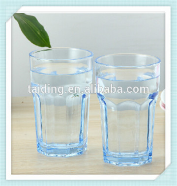 High quality drinking glass cup shaped drinking glass wholesale drinking glass