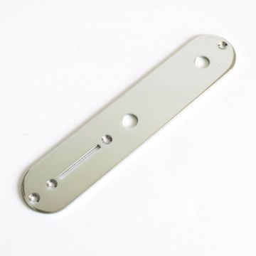 32mm Chrome Tele Guitar Control Plate Cover - Wholesale Replacement