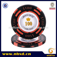 14g 2-Tone Monte Carlo Value Clay Poker Chips