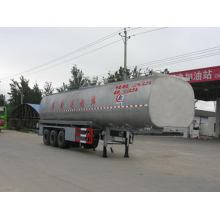 Tri-eixo 10,6 m leite fresco transporte Semireboque