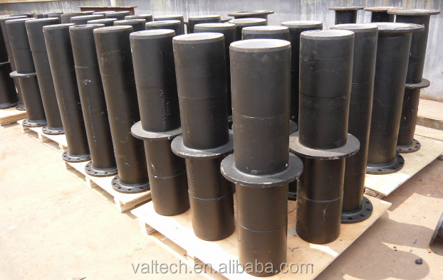 ISO 2531 ductile iron pipe fitting puddle flange pipe price with good quality