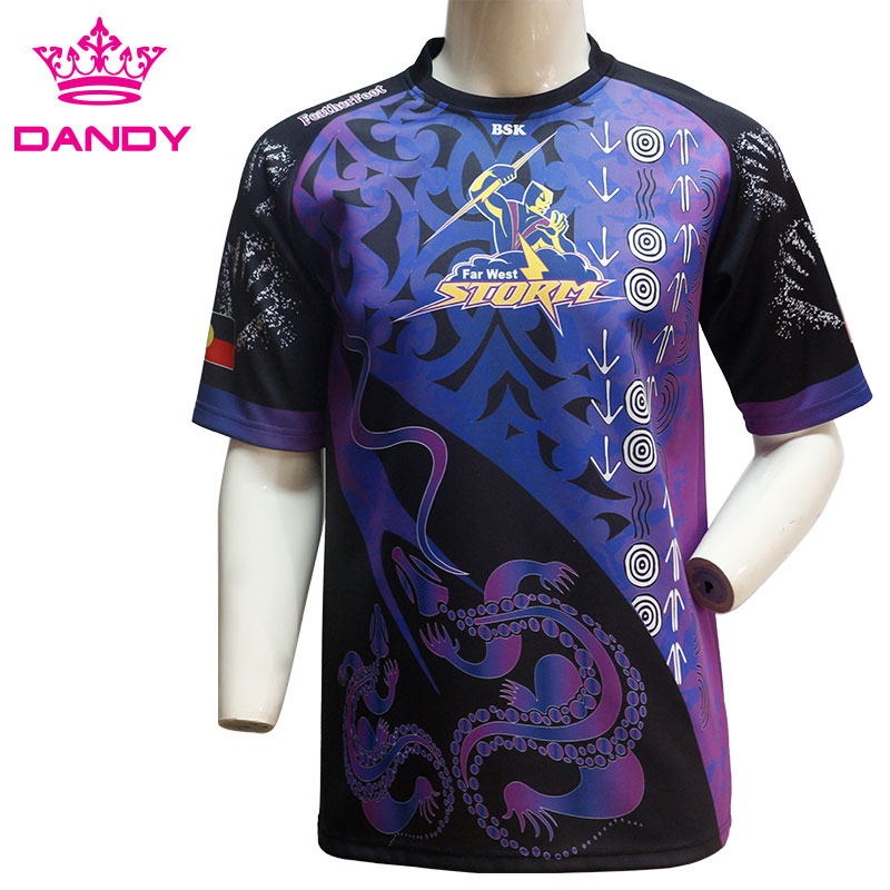 Hot Sale Kustom Rugby Shirt