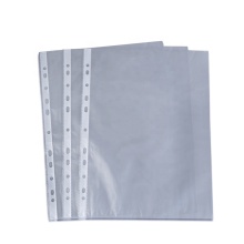 Factory Wholesale A4 PP Clear Waterproof 11 Hole Sheet Protectors