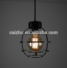 Outdoor Cafe Dinning Metal Wire Ceiling Lamp Light Cover