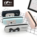 Custom cute cartoon cat PU pencil case