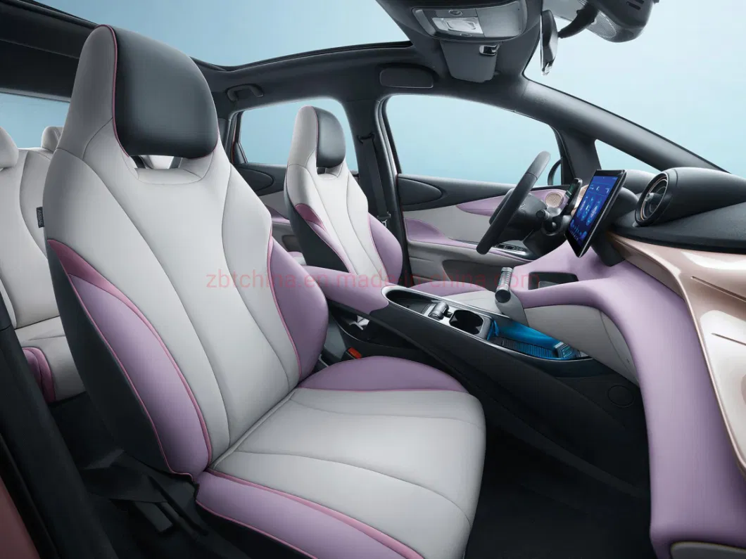 2022 Year Green Dolphin EV Nedc 301km 401km New Energy Vehicle Long Range Electric Car Sedan with LED Auto Headlights