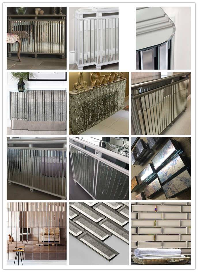 Mirror radiator cover best 4 5 6 8mm high quality design decorative Mirror radiator cover