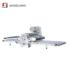 Bakery Equipment: Electric Roller Reversible Pizza Dough Sheeter with Conveyor Belt