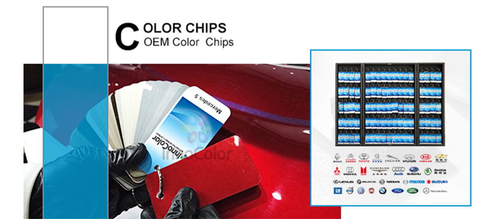 2 Oem Color Chips