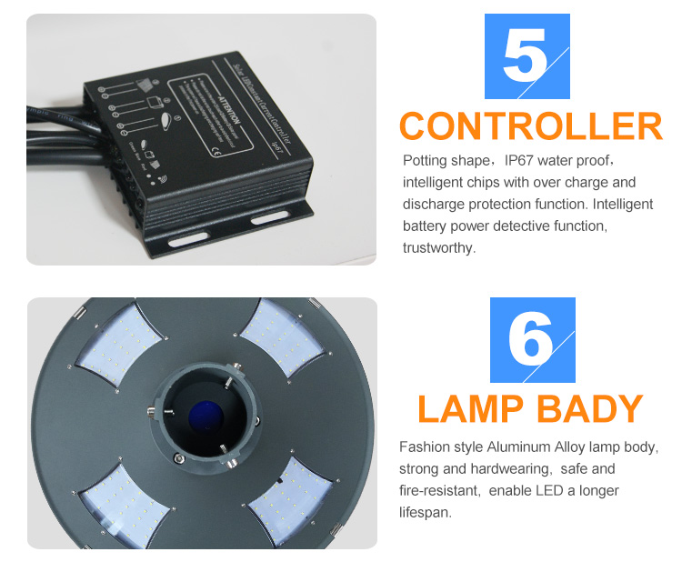 All In One Remote Control Solar Street Light All In One Remote Control Solar Street Light